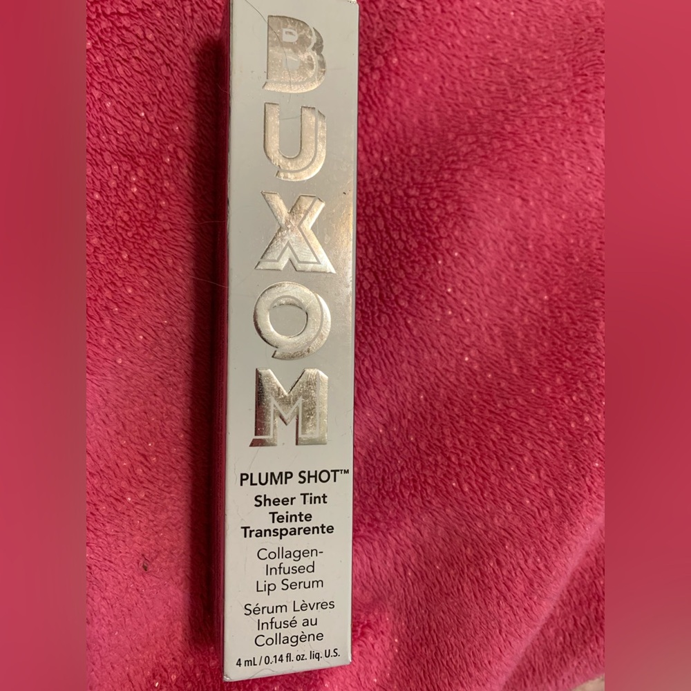 Buxom Plump Shot Sheer Tint Lip Serum - get naked NIB